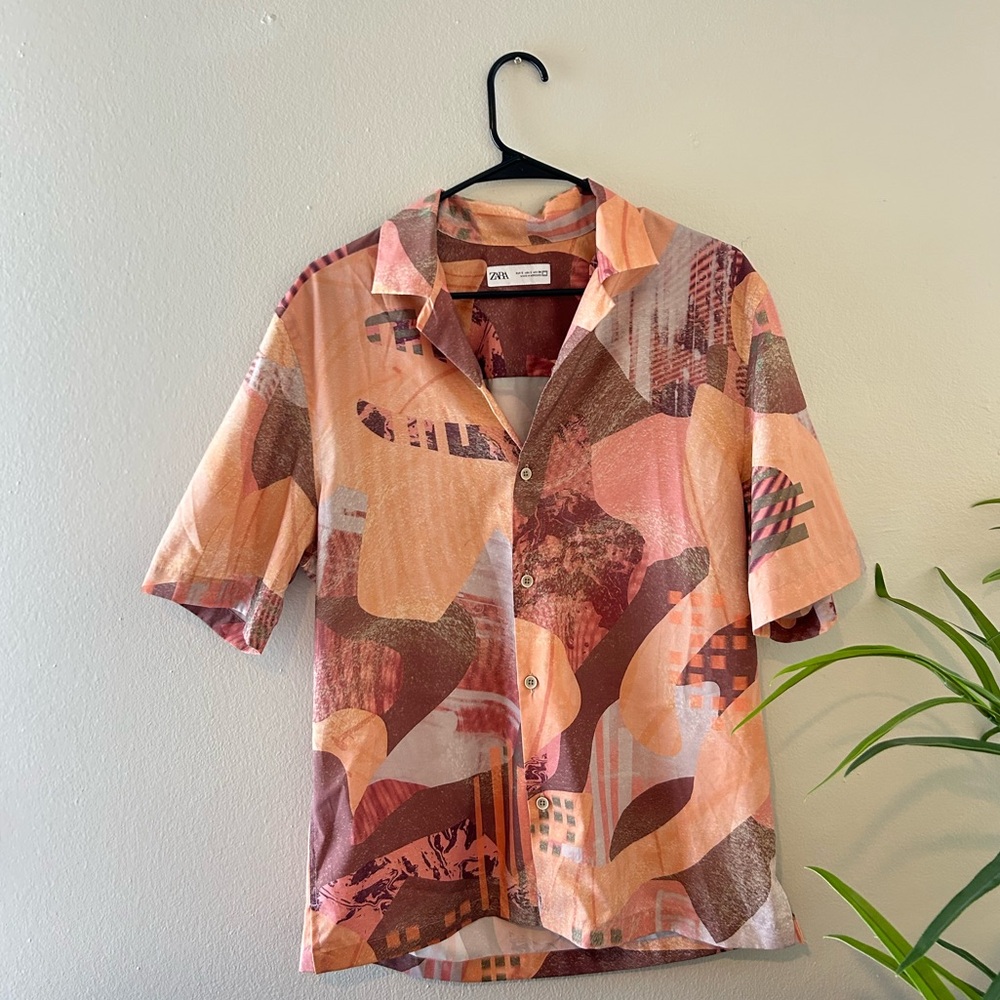 Zara Casual Button Down Shirt
